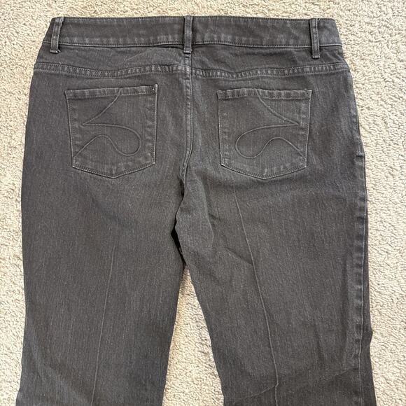 Simply Vera Vera Wang Jeans Size 14 Women's Bootcut Jeans Black - Picture 4 of 7
